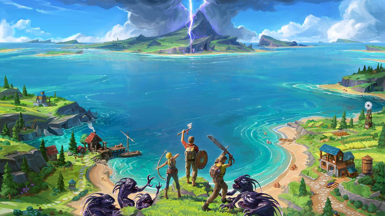 《莱恩的岛 Lens Island》4k游戏壁纸3840x2160