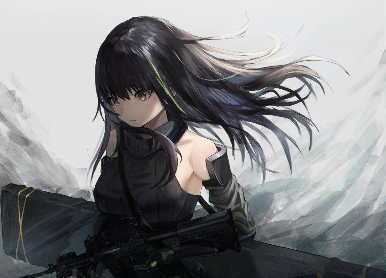 Anime Girls With Gun HD Wallpapers - Wallpaper Cave