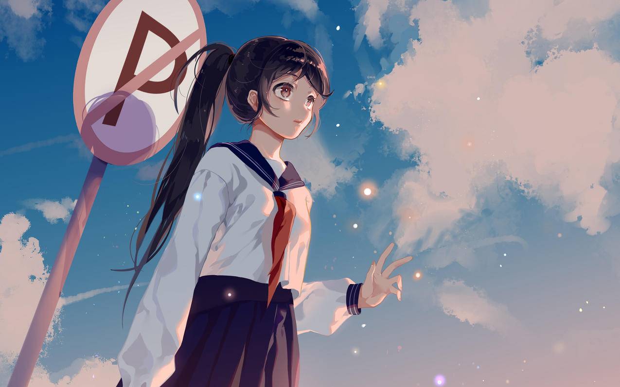 女学生4k壁纸