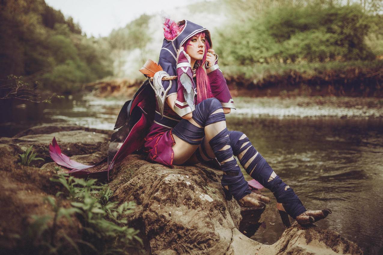 《英雄联盟lol》cosplay 4K高清游戏图片