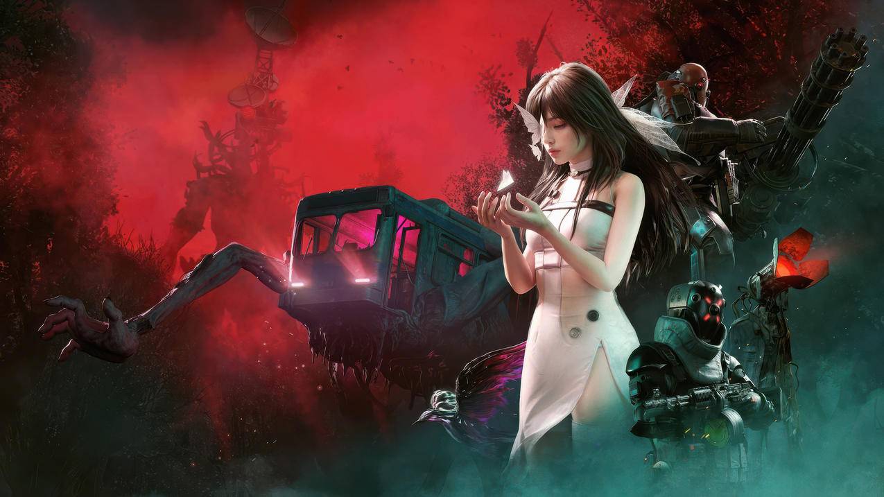 《Once Human》游戏美女 4K壁纸 3840x2160