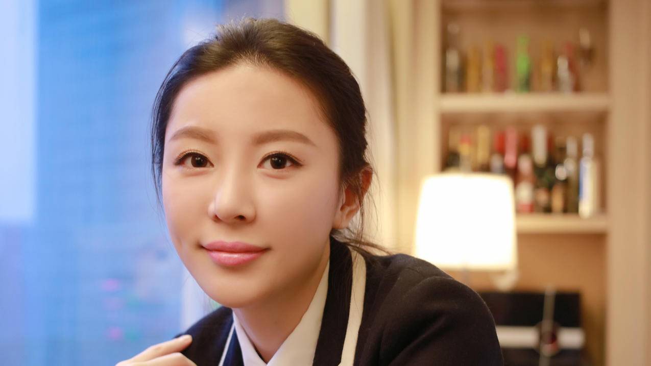 慕羽茜学生制服美女4k壁纸