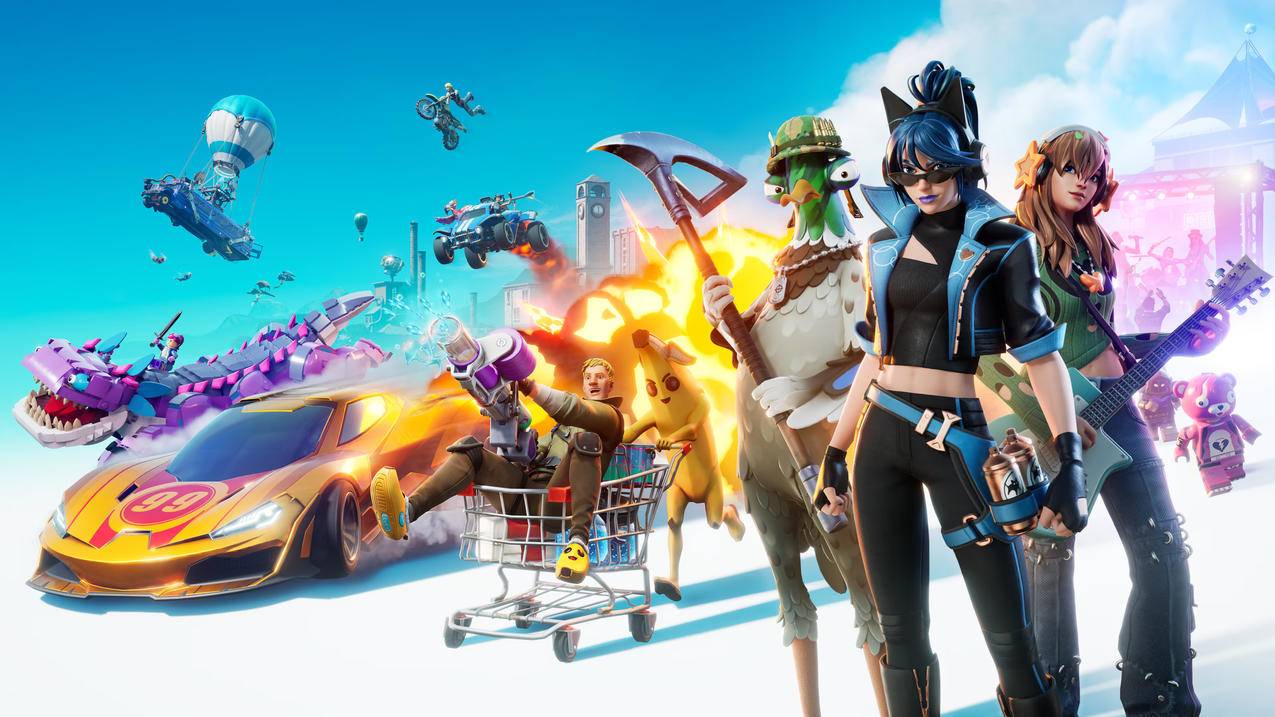 Fortnite Key Art 4K游戏壁纸 3840x2160