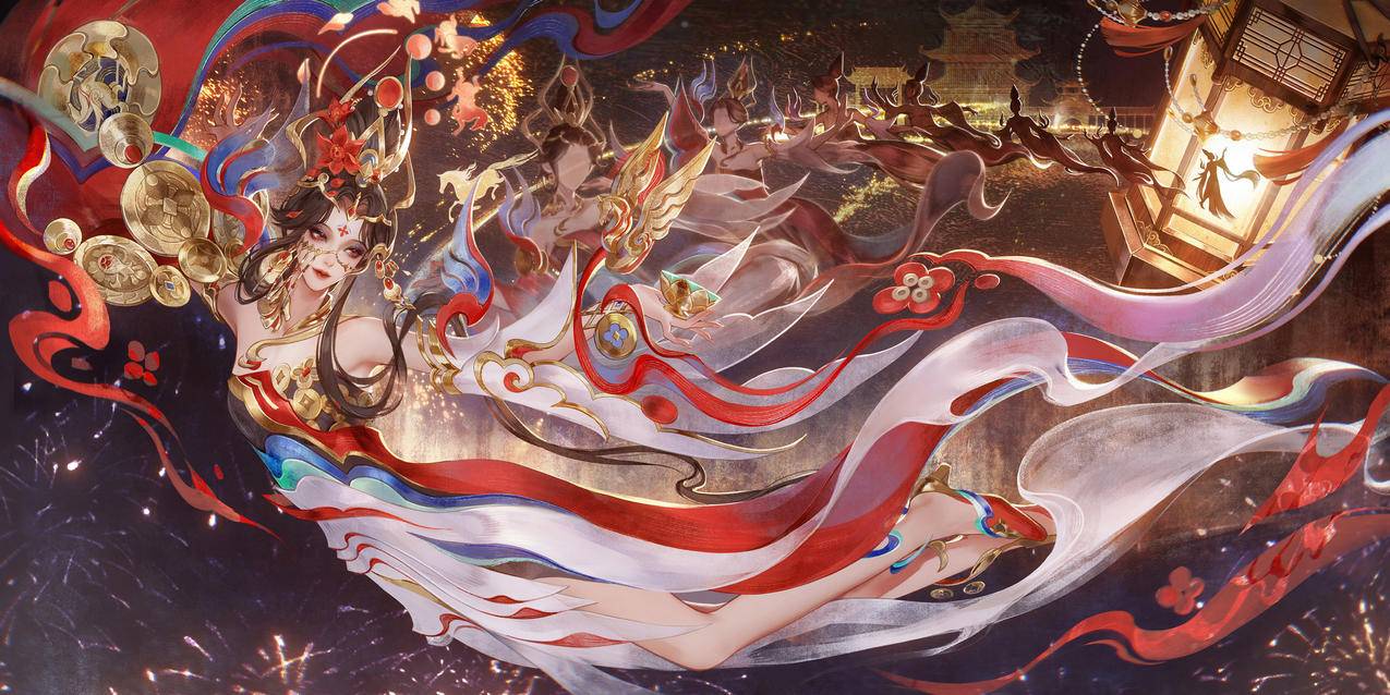 王者荣耀 貂蝉马年限定美宣图 4K游戏壁纸