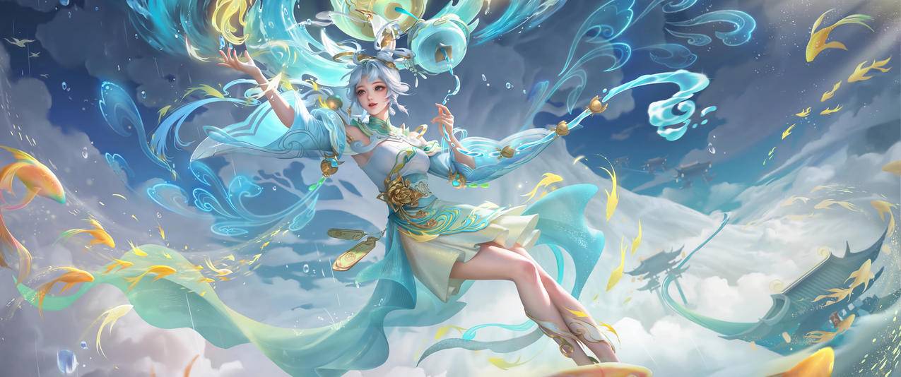 公孙离-云诺千山 王者荣耀3440x1440带鱼屏壁纸