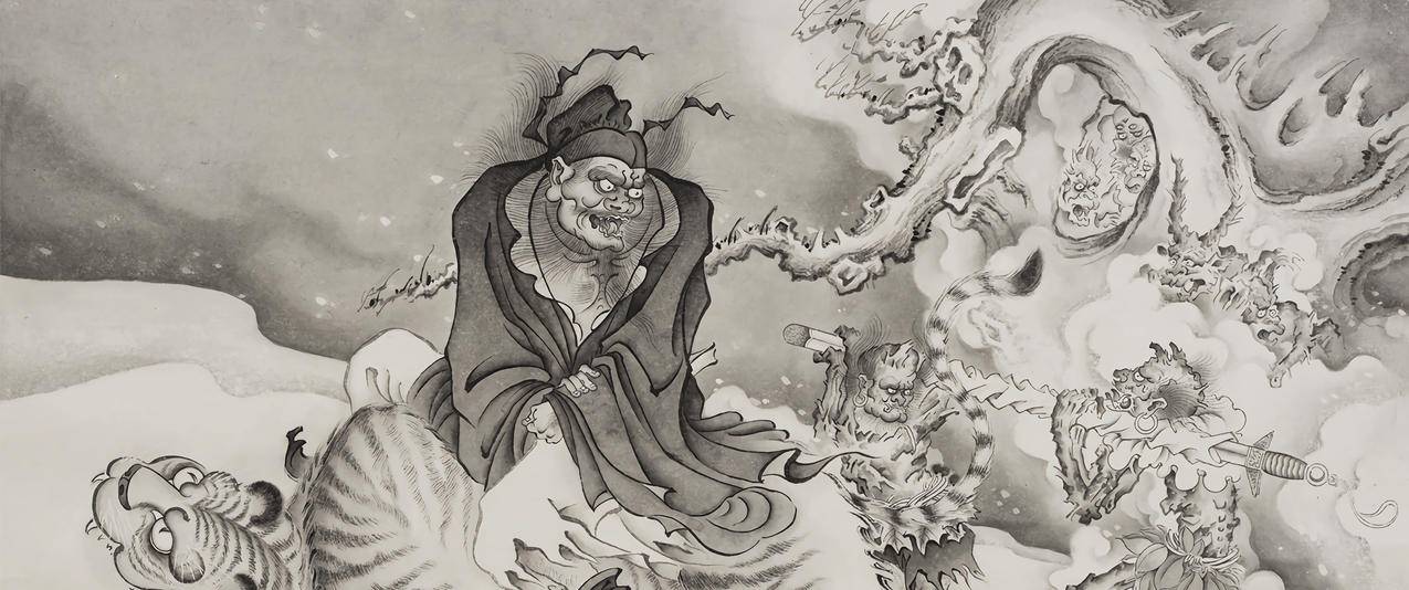 《黑神话钟馗》游戏原画 3440x1440带鱼屏游戏壁纸
