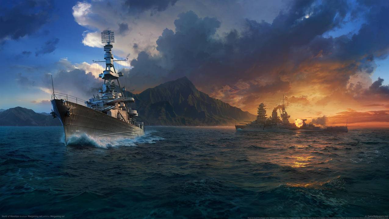 《战舰世界 World of Warships》4K游戏高清壁纸 编号323693