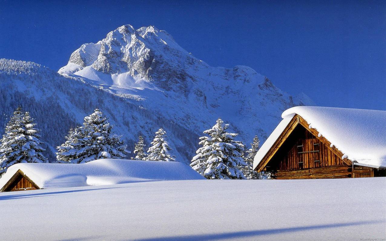 风景冰天雪地高清壁纸