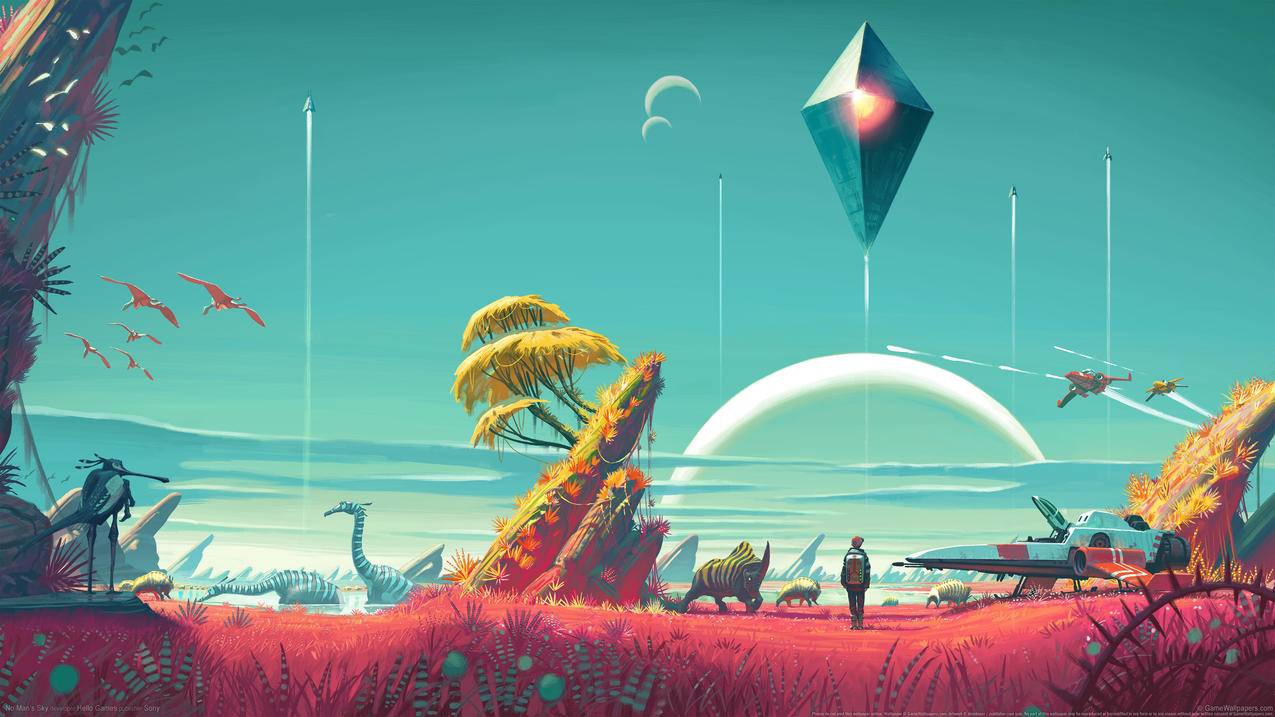 《无人深空 No Man Sky》4K游戏高清壁纸
