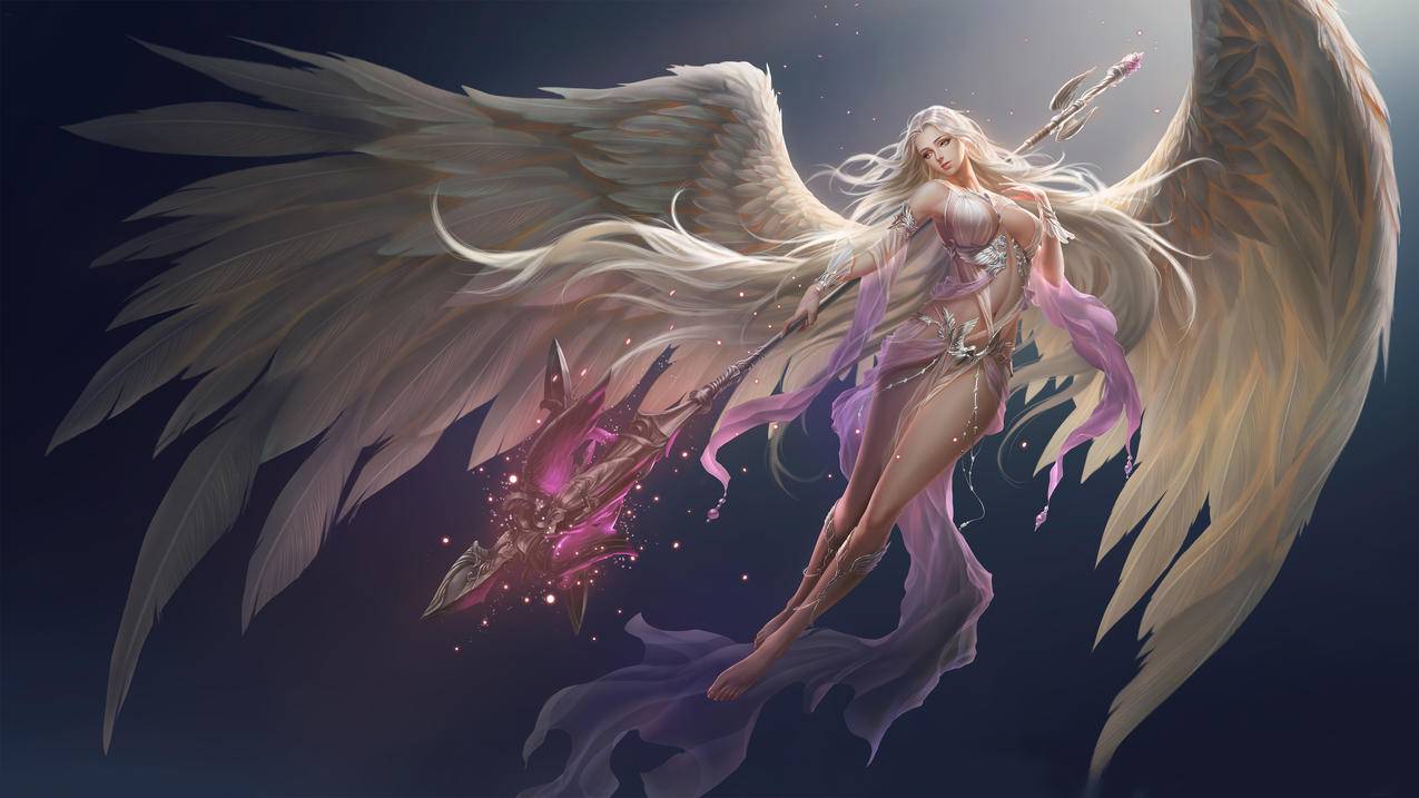 League of Angels 2 女神联盟2 命运女神 4K高清游戏壁纸