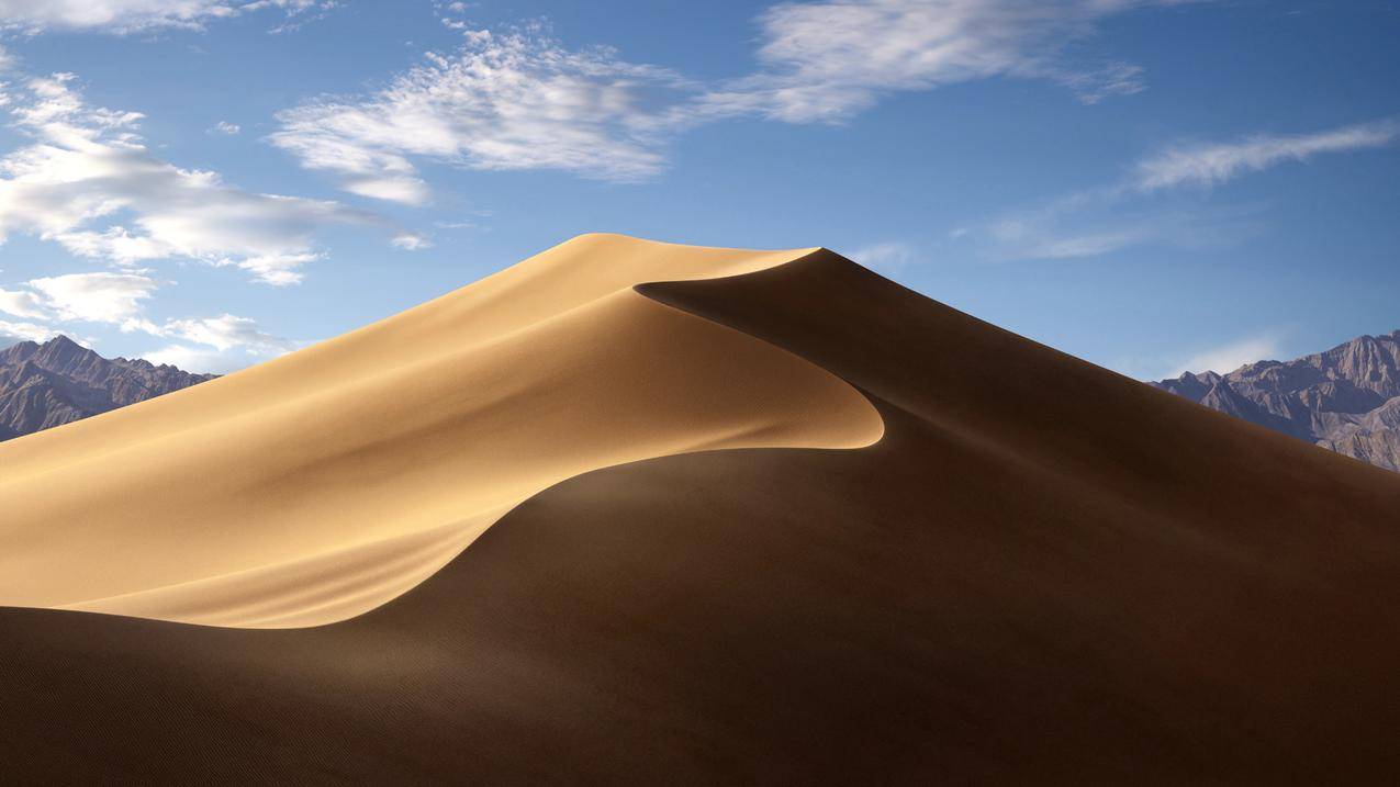 苹果 macOS Mojave 莫哈韦 沙漠风景 5k高清壁纸