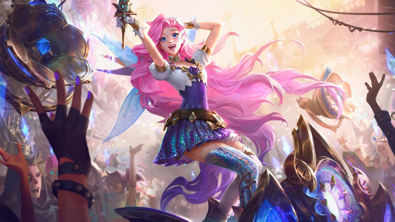 Seraphine萨勒芬妮《LOL英雄联盟》4K高清壁纸