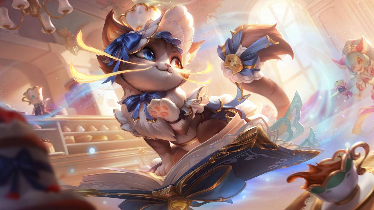 lol英雄联盟 咖啡甜心 悠米 8K游戏壁纸7680x4320