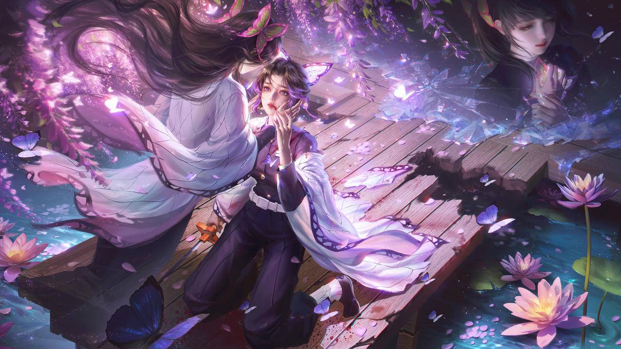 鬼灭之刃 蝴蝶忍 4K高清 动漫壁纸