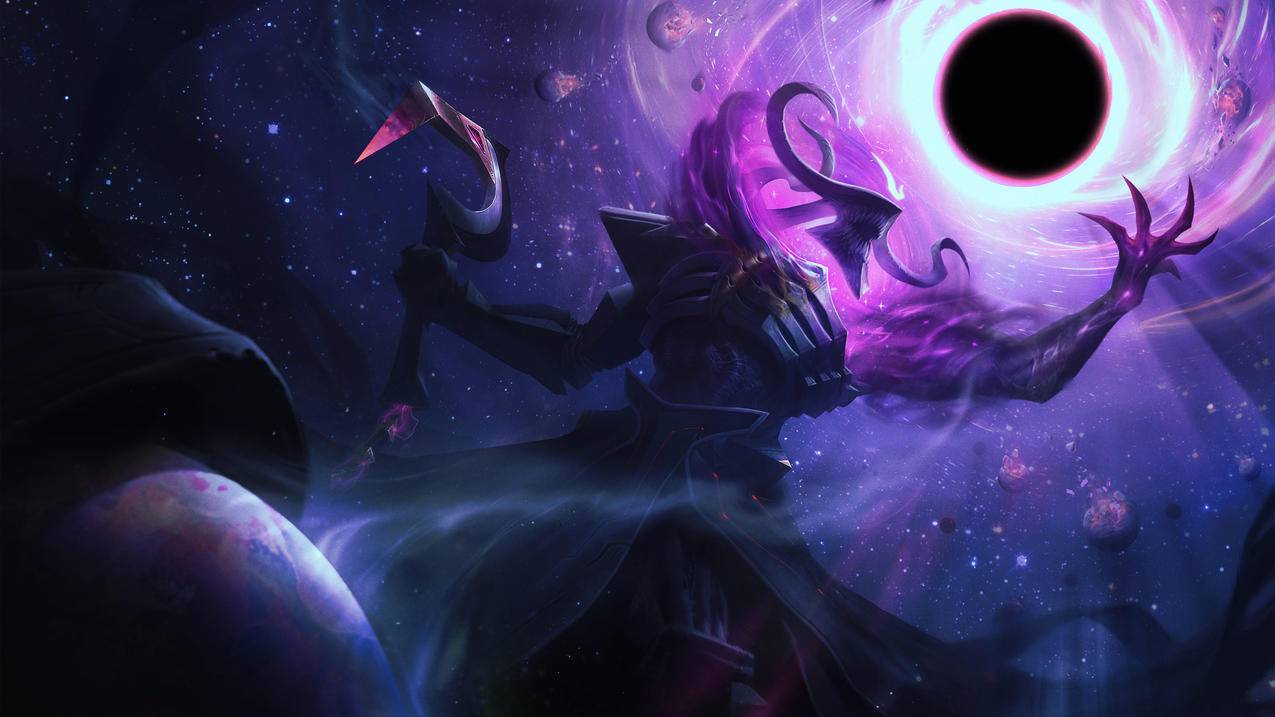 《英雄联盟 LOL》魂锁典狱长 死兆星 锤石 4K游戏高清壁纸