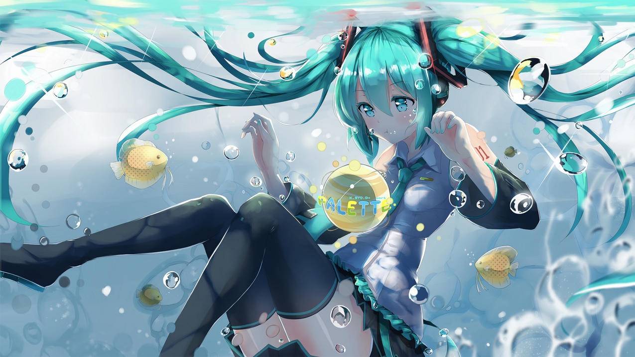 动漫初音未来高清壁纸