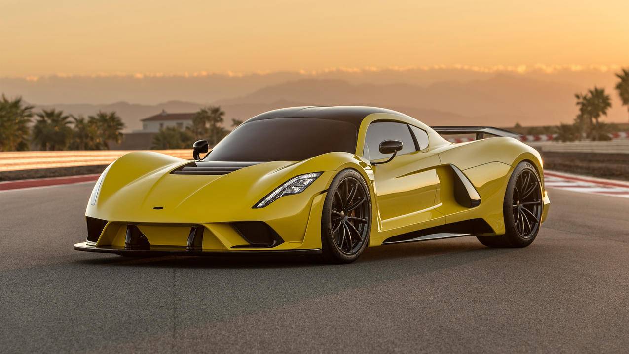 Hennessey Venom F5 4K跑车高清壁纸