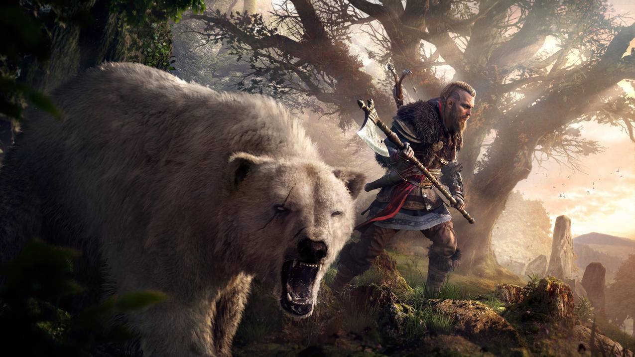 《刺客信条英灵殿Assassin Creed Valhalla》4K游戏高清壁纸