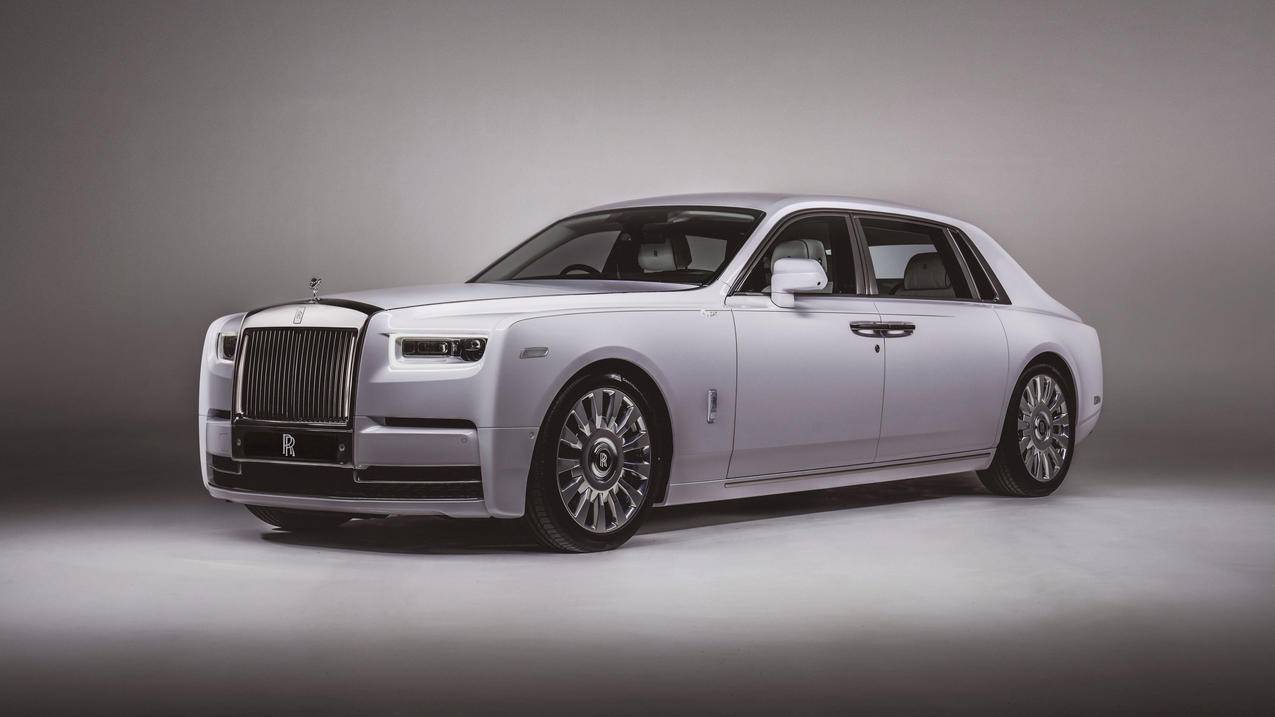 rolls royce phantom orchid劳斯莱斯幻影兰花4k汽车壁纸