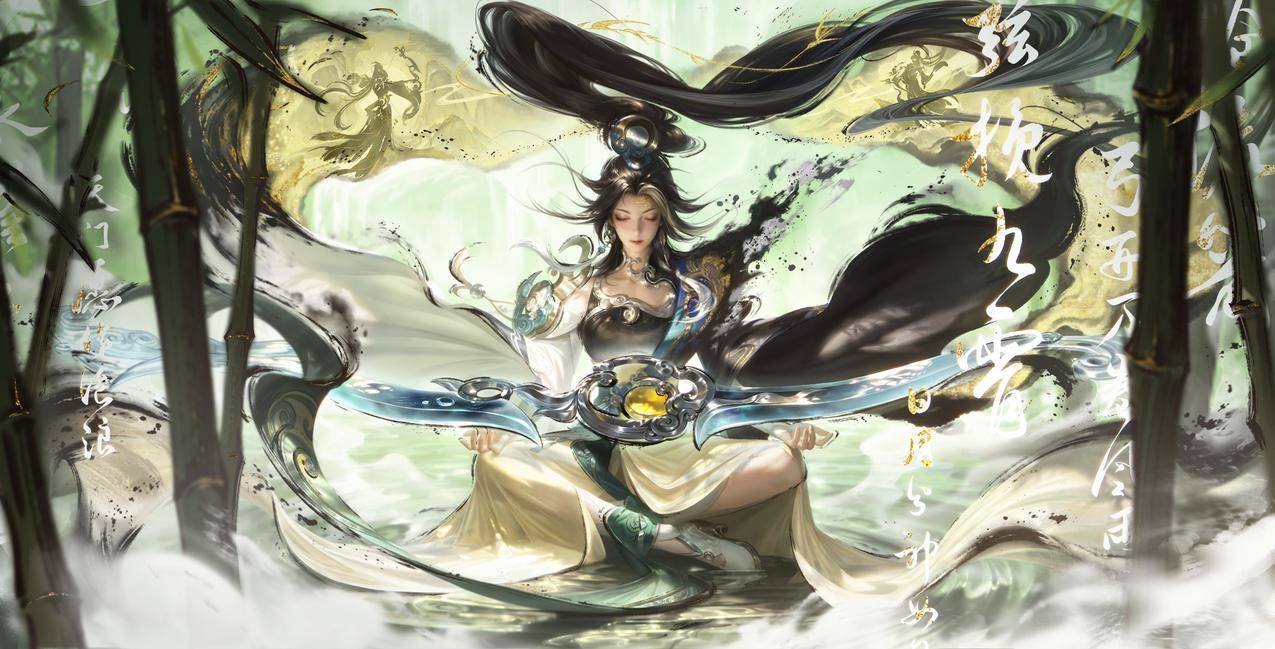 王者荣耀【伽罗-沧流箭】超清无水印海报8K游戏壁纸