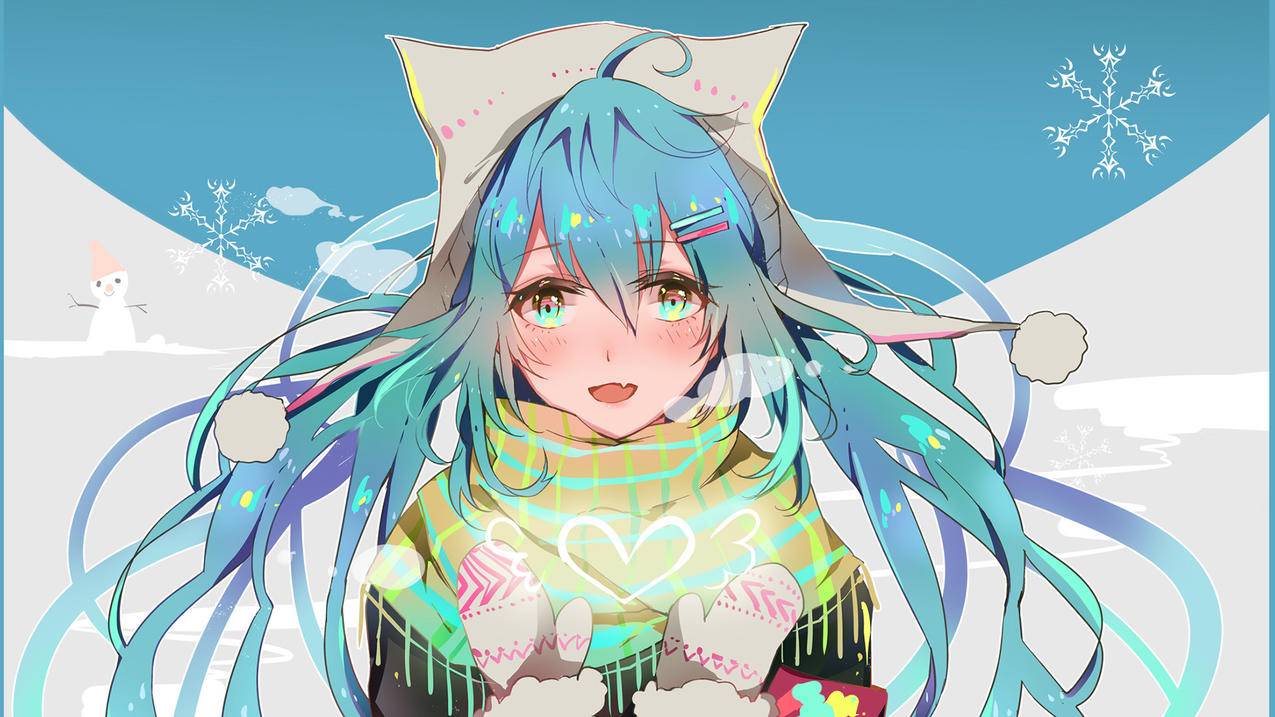 动漫初音未来MIKU高清壁纸