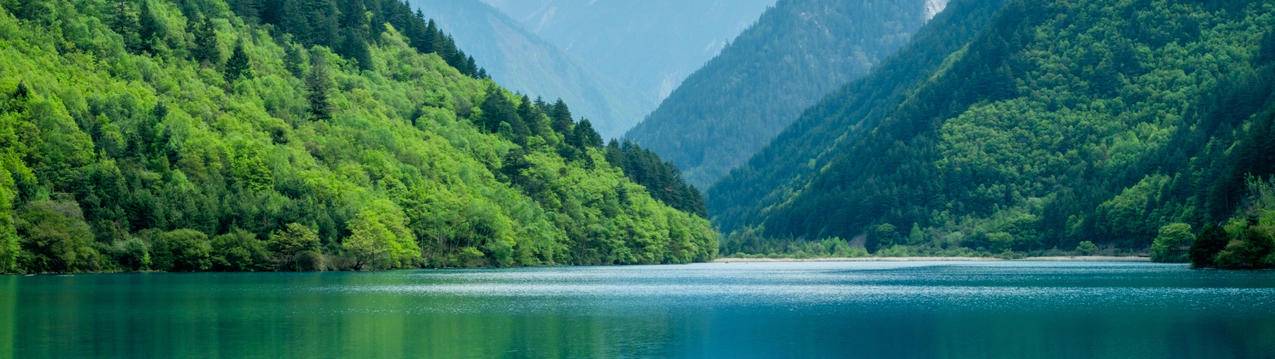 青山绿水 山川河流5120x1440风景壁纸