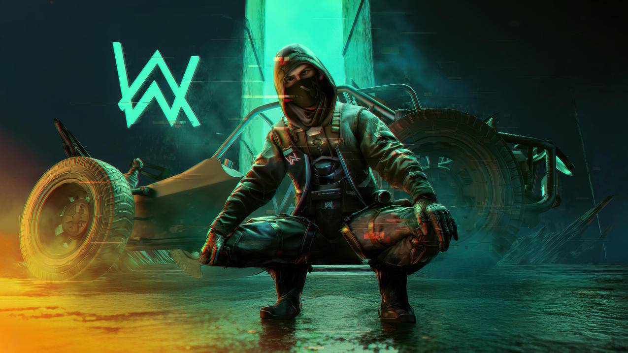 绝地求生 Alan Walker 游戏人物 4K壁纸