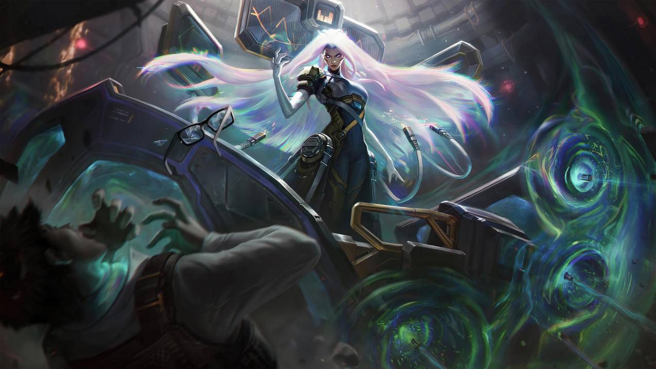 灵能特工 娑娜《英雄联盟LOL》4K高清图片