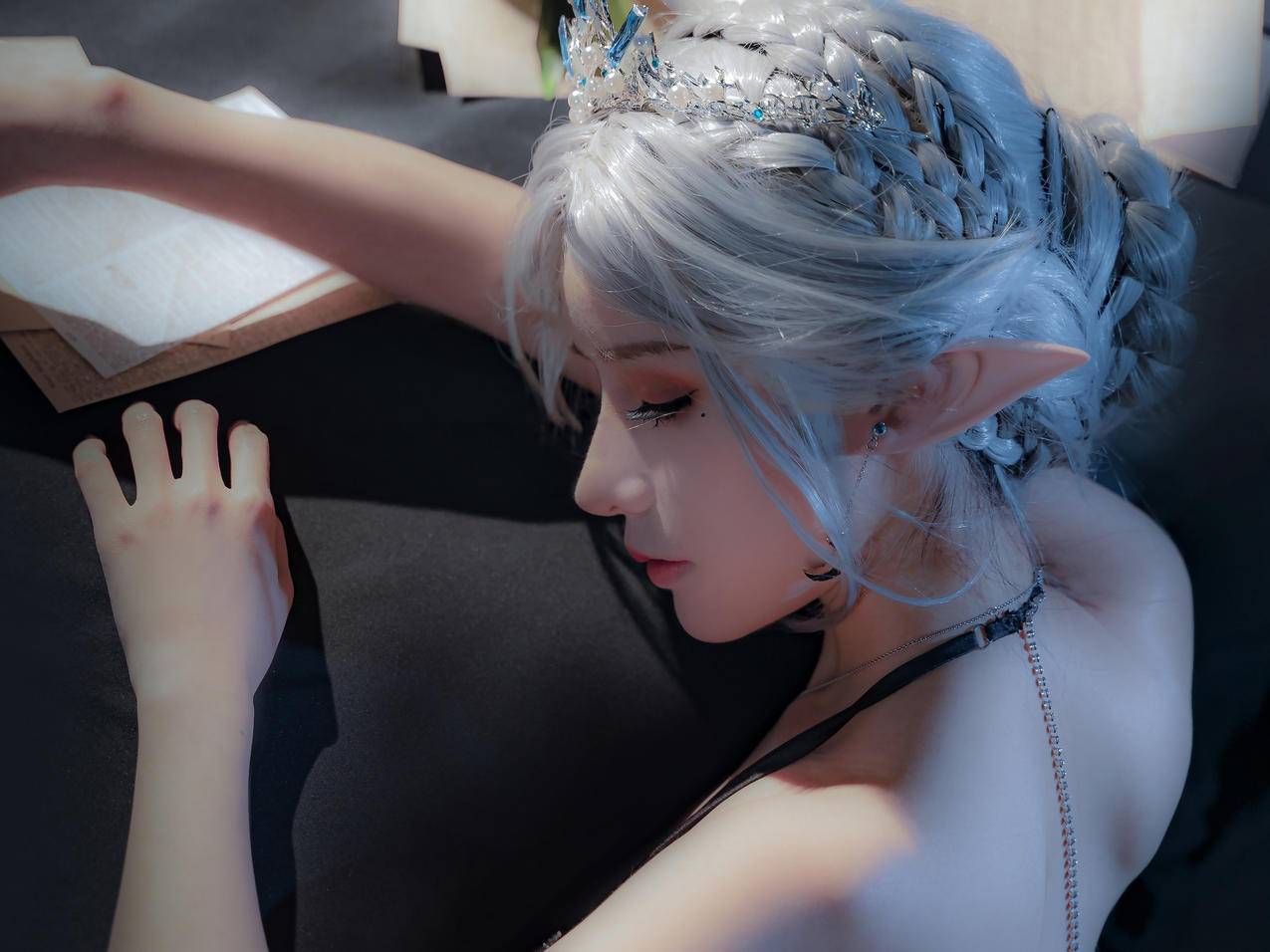 海琴烟 同人 cosplay美女平板电脑iPad高清壁纸