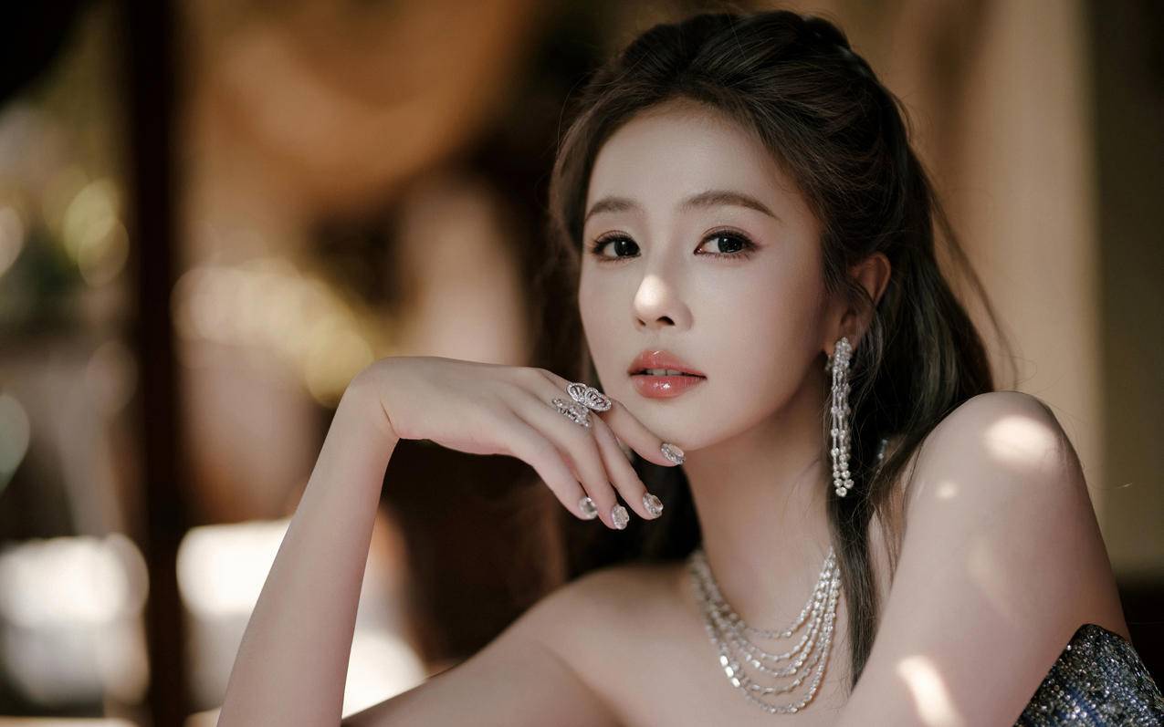 白鹿 高清养眼美女 4k壁纸3840x2400