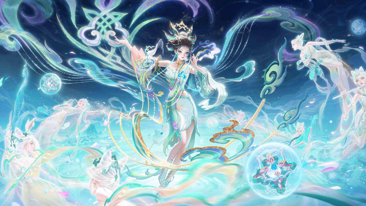 王者荣耀 妲己 愿照众生和 4K高清游戏壁纸 3840x2160