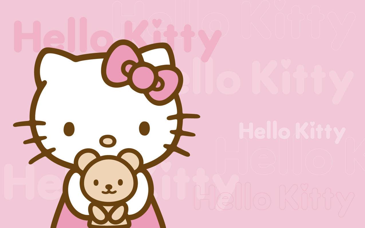 HelloKitty可爱卡通宽屏高清壁纸