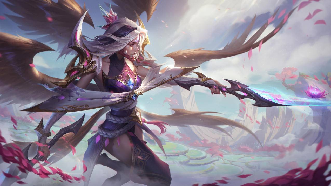英雄联盟 灵魂莲华天使 4K高清 游戏壁纸
