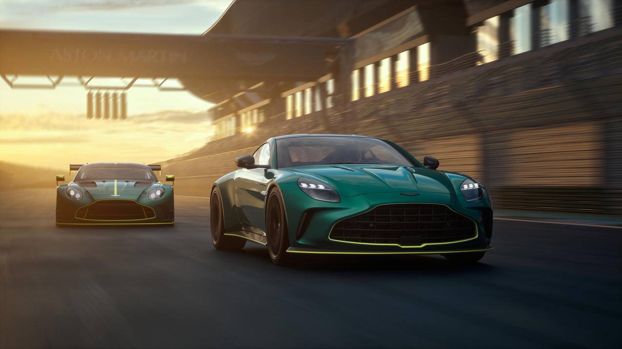 阿斯顿·马丁 Aston Martin Vantage AMR GT3 4K壁纸 3840x2160