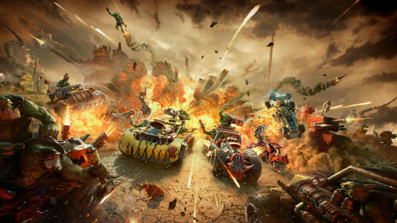 《战锤40K Warhammer 40000》速度自由 4K游戏壁纸