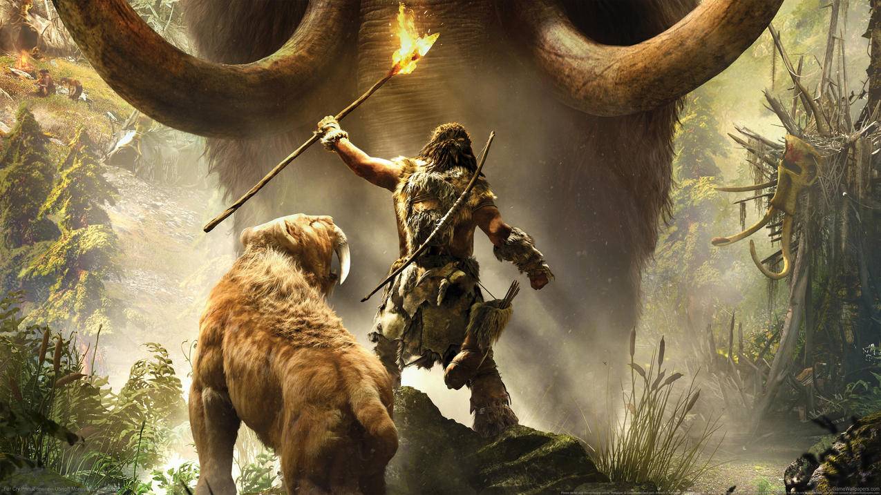 孤岛惊魂 原始杀戮 Far Cry Primal 4K游戏高清壁纸