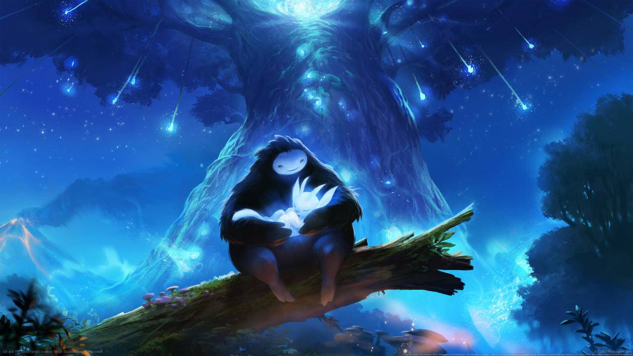 奥日和黑暗森林 Ori And The Blind Forest 4K游戏高清壁纸