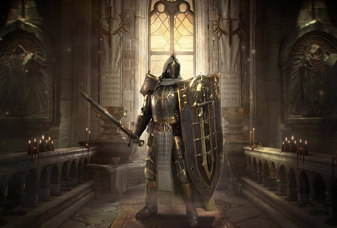 《暗黑破坏神4 Paladin Diablo IV》4K壁纸