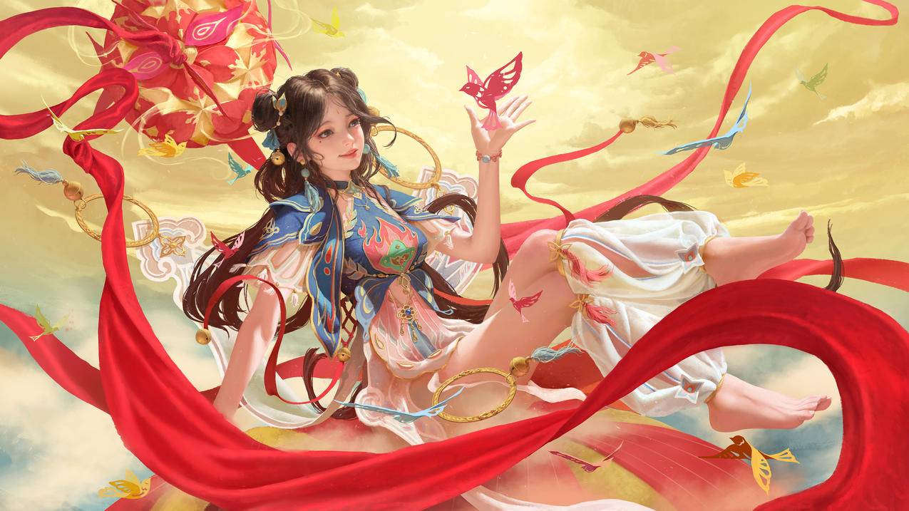 永劫无间 蓝梦 4K高清游戏壁纸 3840x2160