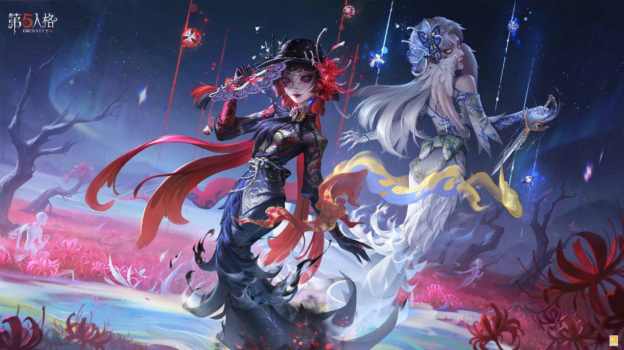 第五人格红蝶胧夜和4k游戏壁纸