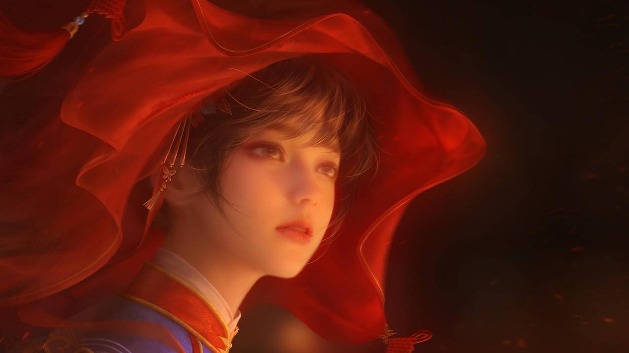 纸嫁衣 陶梦嫣 4K高清壁纸 3840x2160