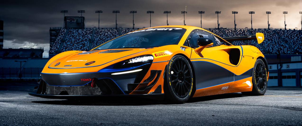 迈凯伦 McLaren Artura Trophy 3440x1440跑车带鱼屏壁纸