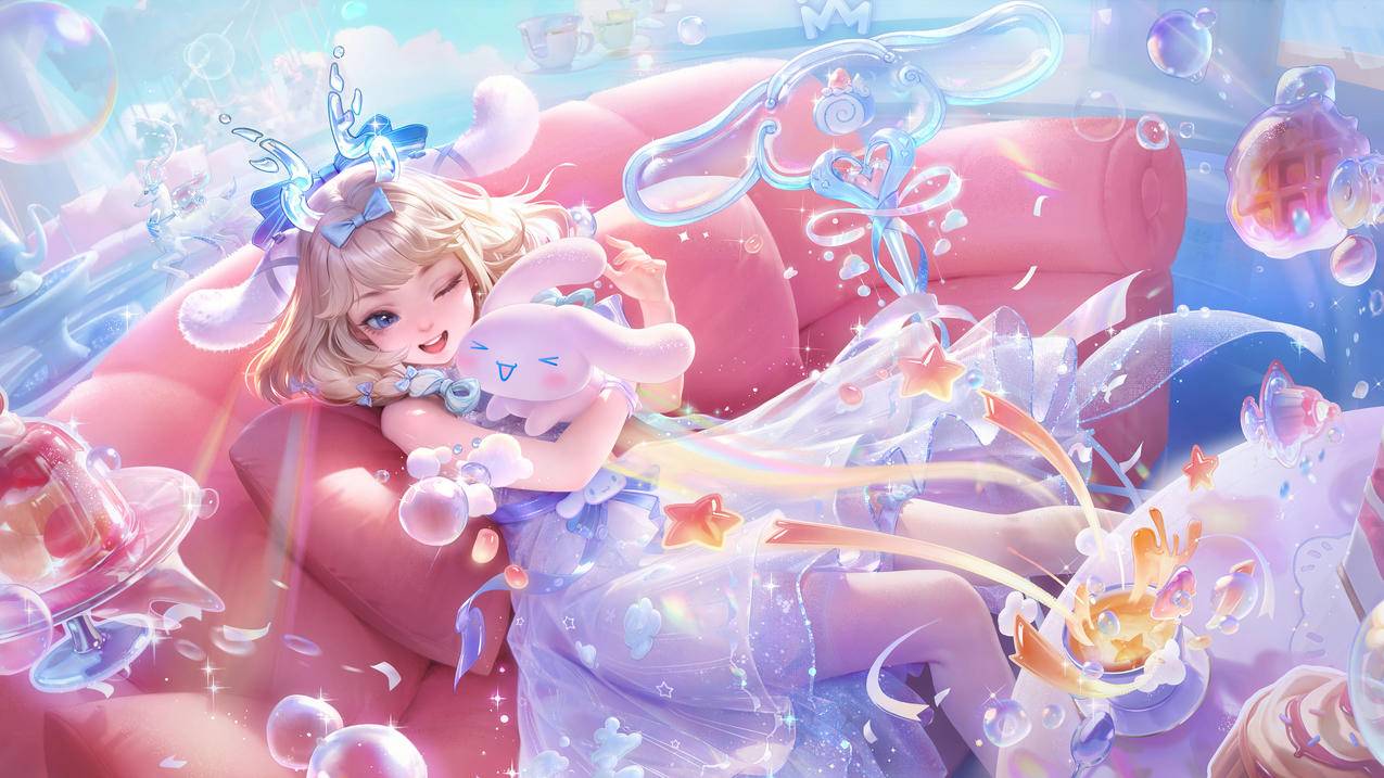 王者荣耀 瑶大耳狗之梦 4K高清游戏壁纸 3840x2160