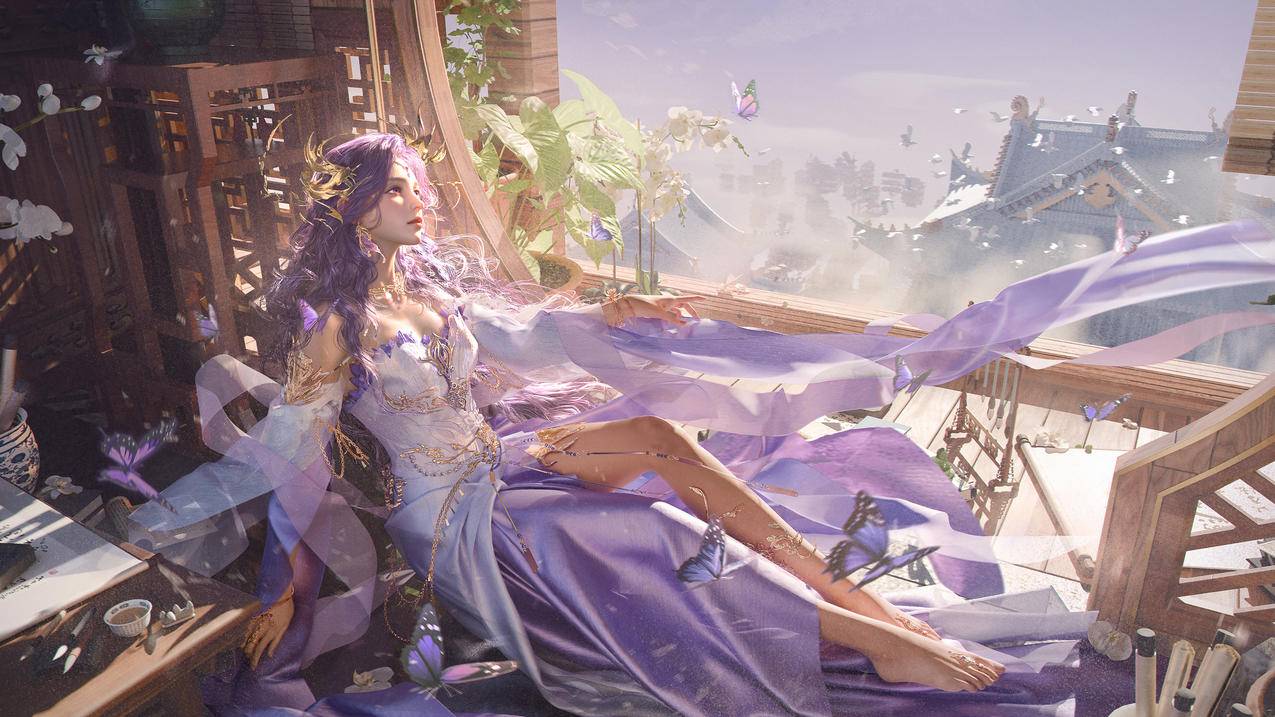 完美世界 云曦 4K高清 3D动漫壁纸