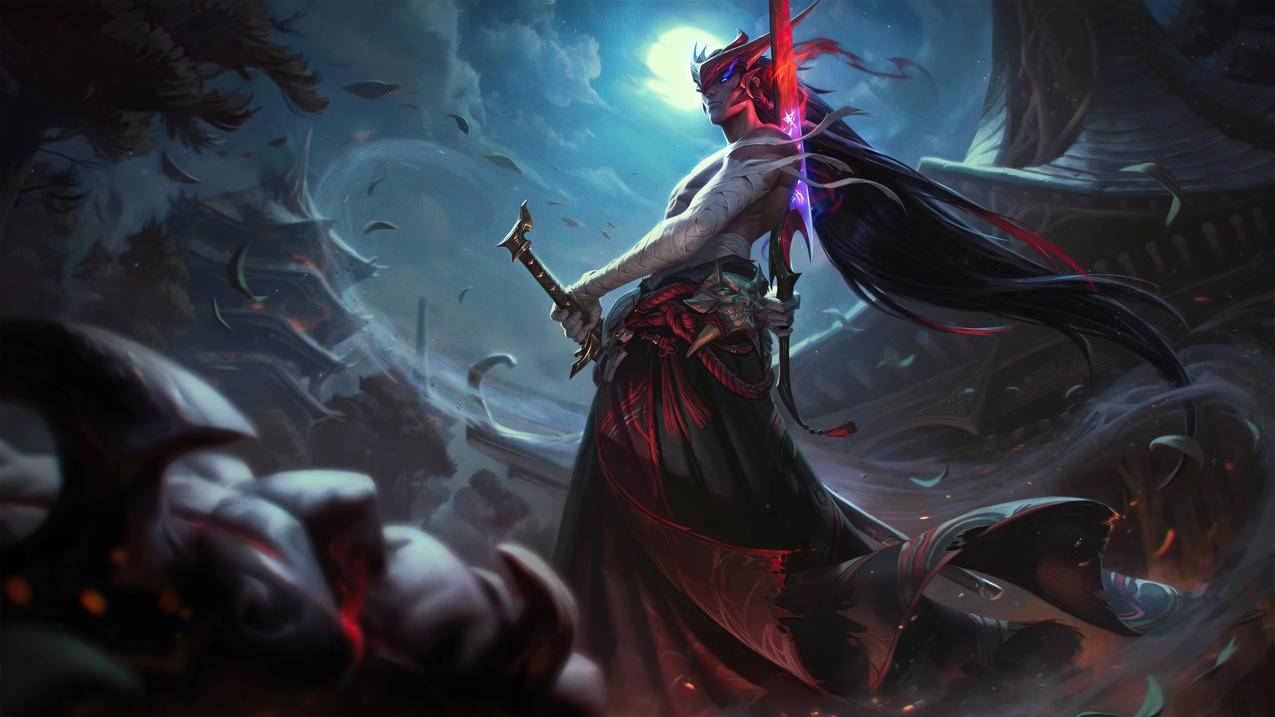 封魔剑魂 永恩《英雄联盟LOL》4K高清壁纸