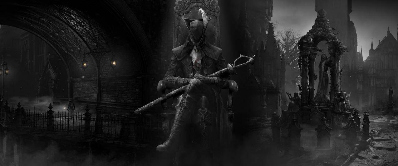 《bloodborne血源诅咒》3440x1440带鱼屏游戏壁纸