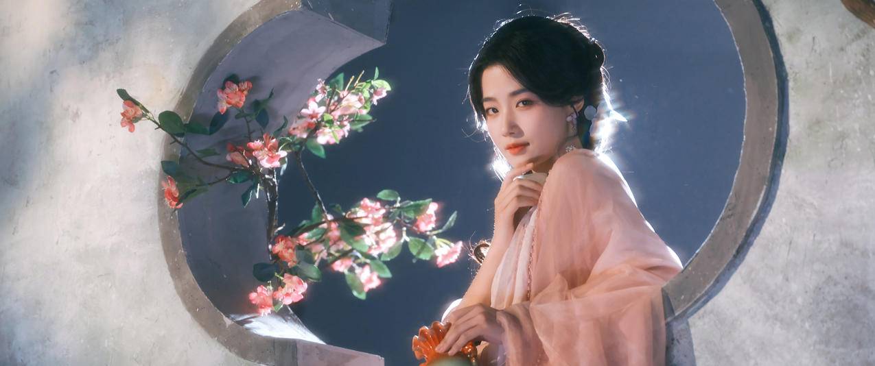 卢昱晓 唯美 古风 3440x1440带鱼屏壁纸