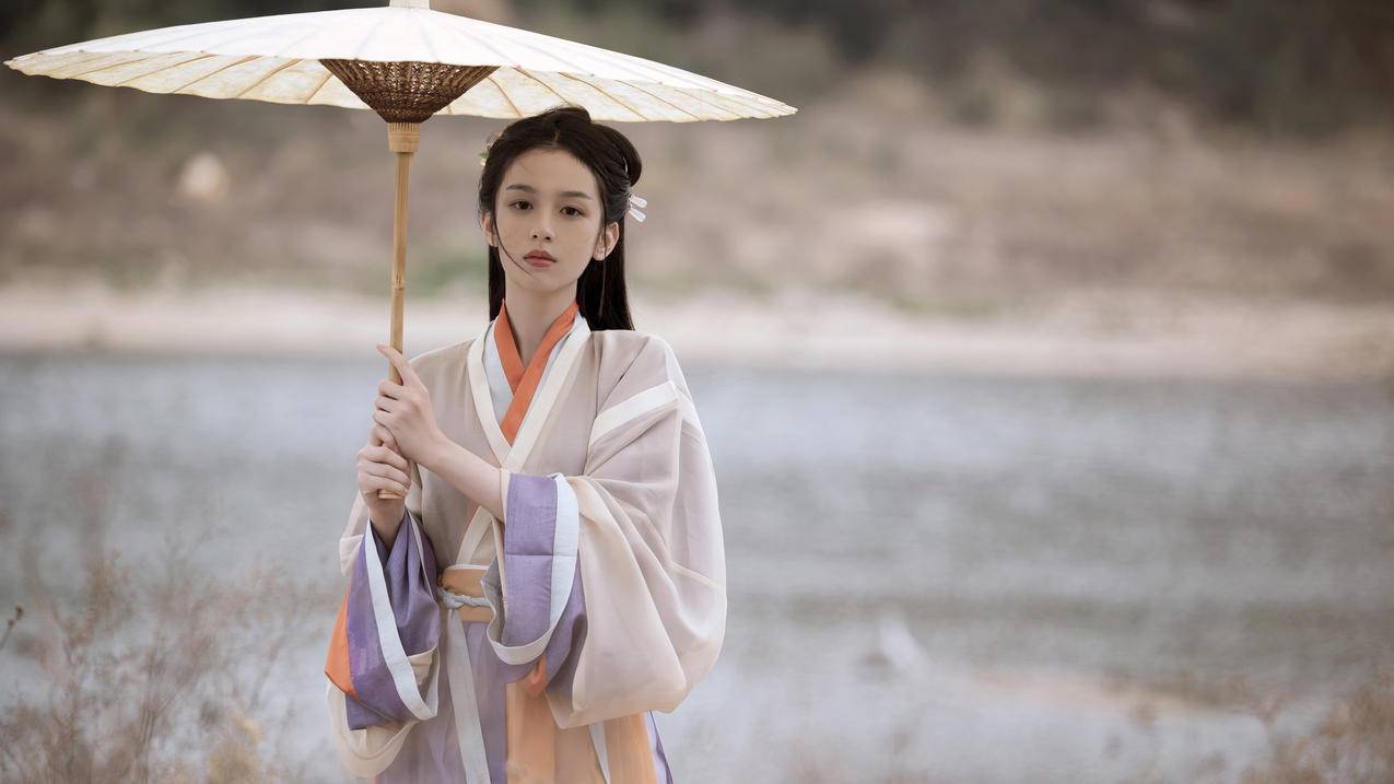 周也古风4k美女壁纸 4k手机壁纸