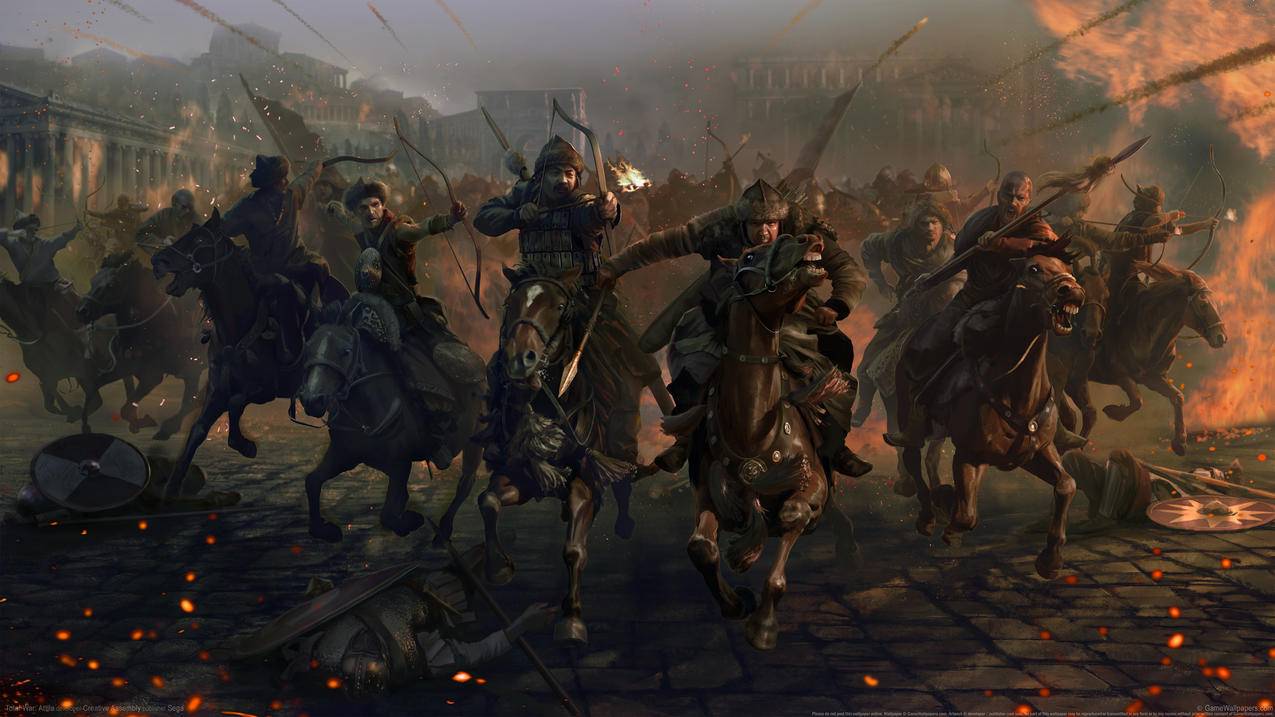 《阿提拉 全面战争 Total War Attila》4K游戏高清壁纸