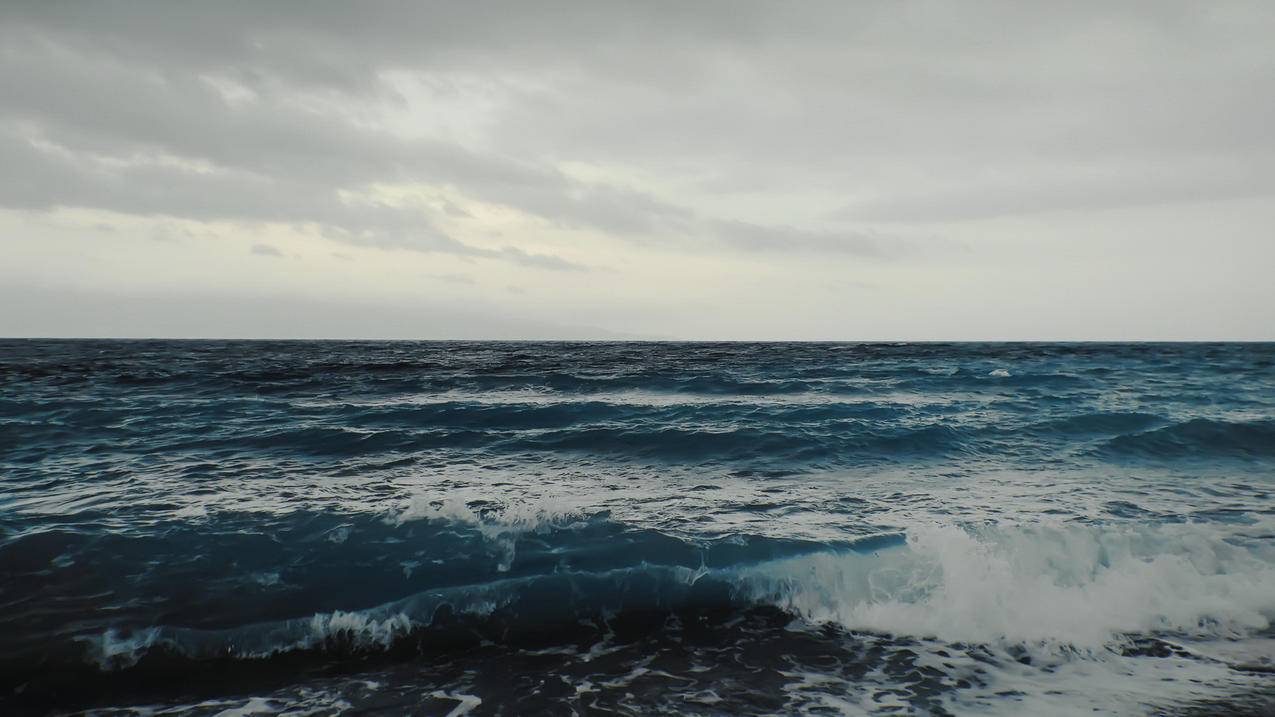 风景海洋天堂大海海浪高清壁纸